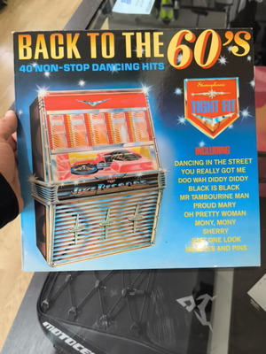 Back to the 60s vinyl record used