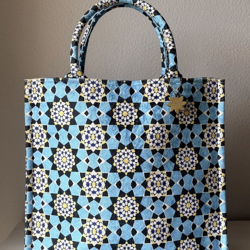 Boho Chic Velvet Shoulder Bag new, blue and turquoise