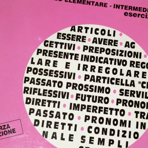 Momento Italian grammar books new, set of 2