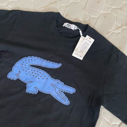 Lacoste Crocodile Logo T-Shirt Black new with tag