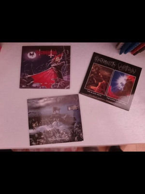 Necromantia and Varathron CD new, metal