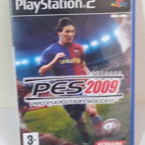 PES 2009 PlayStation 2 game used