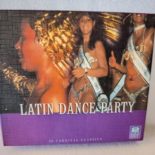 Latin Dance Party 2CD like new, 32 carnival classics
