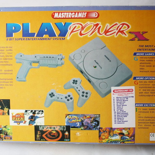 Play Power X video game console Mastergames 1990s new