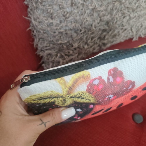 Summer bag with watermelon print