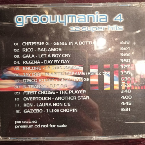 Groovymania CD like new
