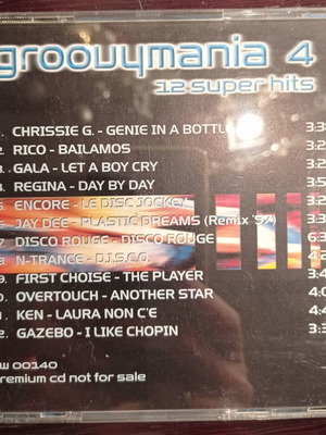Groovymania CD like new