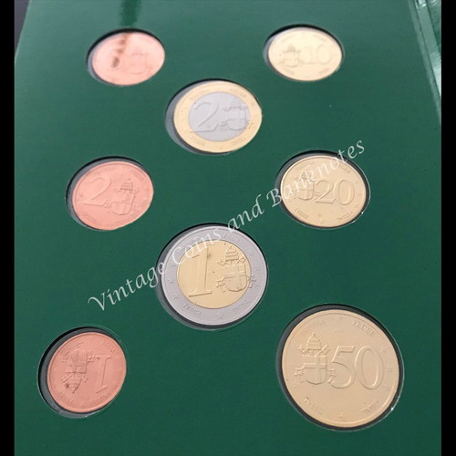 Vatican 2005 Essai Limited Edition Coin Set New