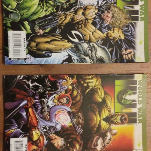 Hulk World War Marvel Limited Series Issues 1-5 like new