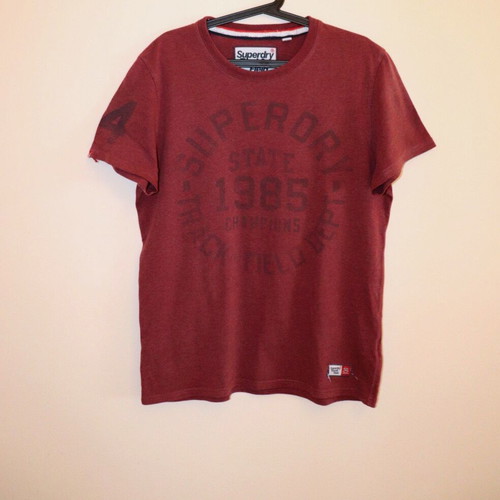 Superdry Vintage Graphic T-Shirt, red, size L