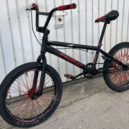 Bullet BMX bike, black, 20 inch wheels
