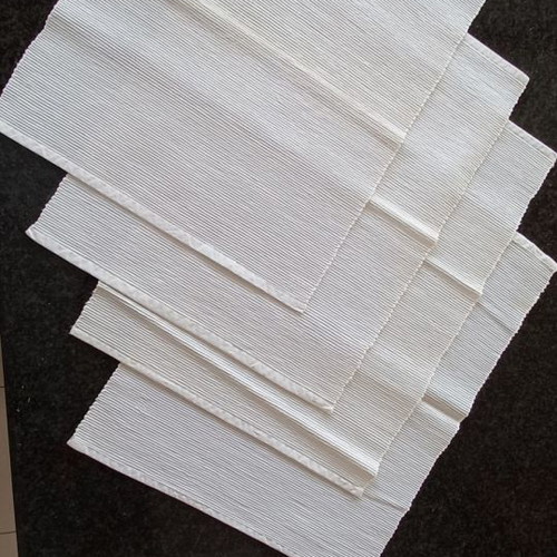 Fabric placemats new, set of 4 pieces 44x36 cm