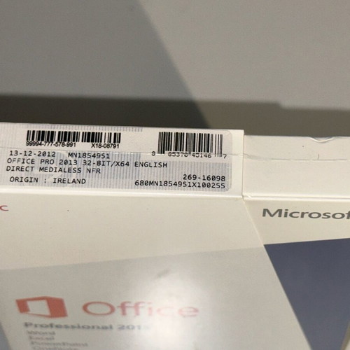 Microsoft Office 2013 Professional new, full English version
