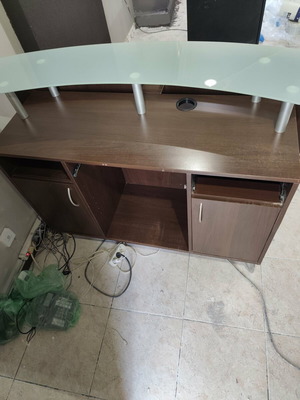 Reception desk for salon or clinic