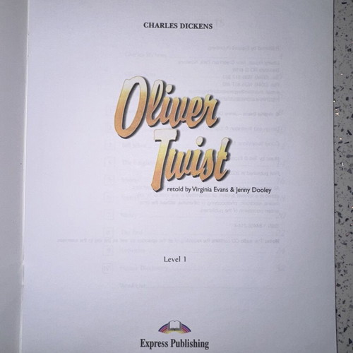 Oliver Twist Express Publishing Comic Like New, English Learning
