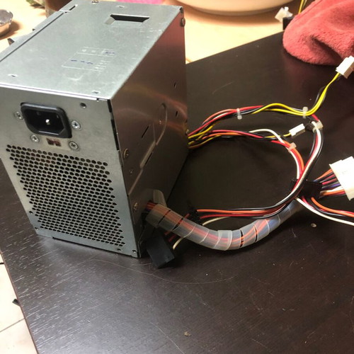 Dell power supply used, functional for PC