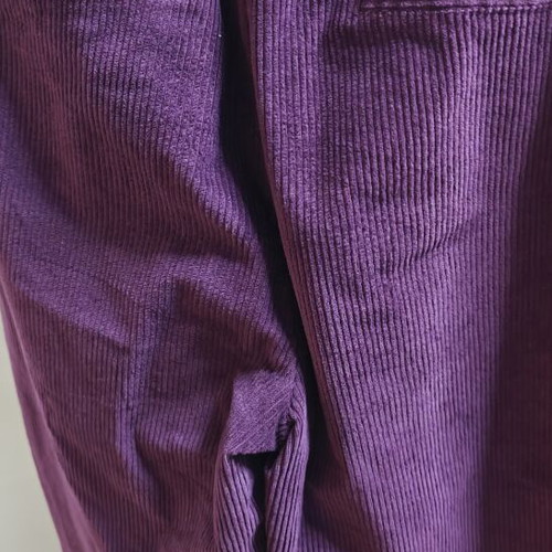 Women's Corduroy Pants used, size S, burgundy/purple