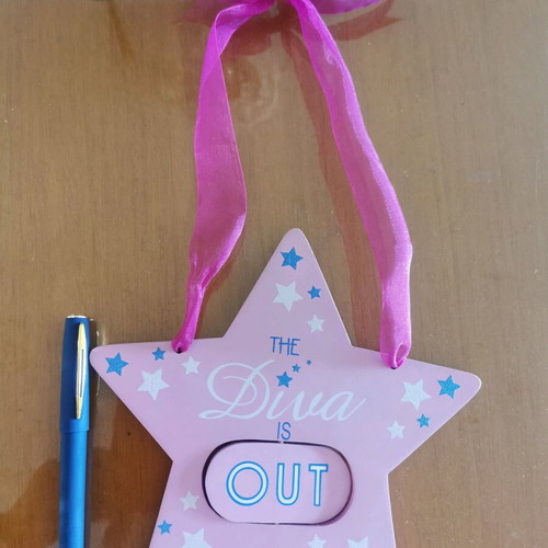Star decoration for girl's room like new
