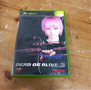 Xbox Dead or alive 3 japan game