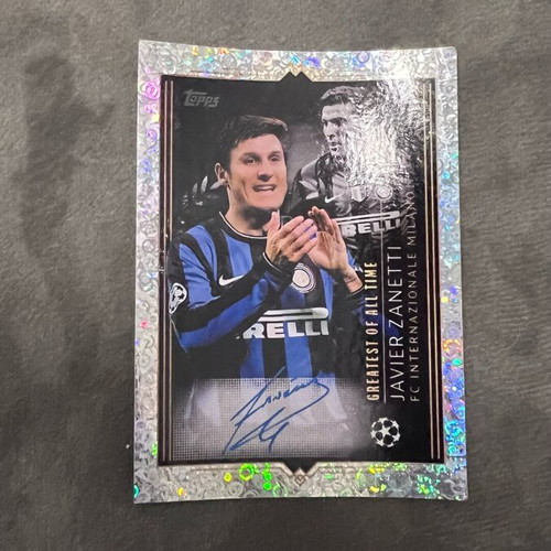 Zanetti Autograph Champions League 2023-2024 New