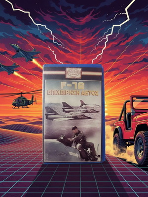 F-16: Operation Eagle VHS like new, action and adventure
