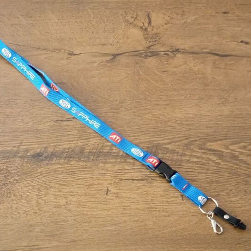 Badge lanyard new with detachable tip and metal carabiner