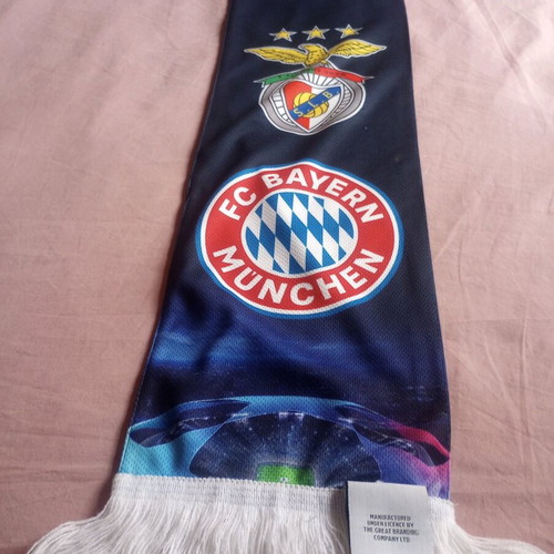 Κασκόλ UEFA Champions League 2018–2019 σαν καινούργιο, Bayern, Ajax, ΑΕΚ