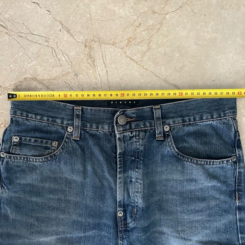 Jean pants Sisley like new, men's, size S/M, blue