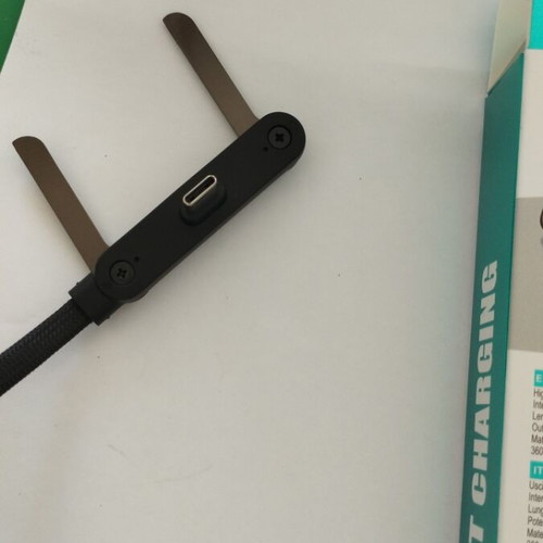 Fast charging cable with 360 stand type-C to type-C 1.5 meter