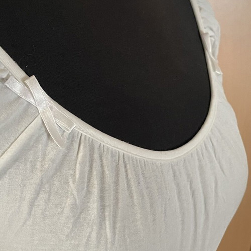 Regalinas white cotton cocktail dress, size M