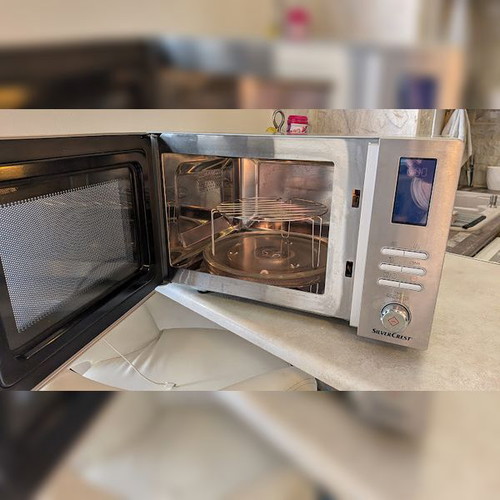 Silvercrest microwave oven used in very good condition