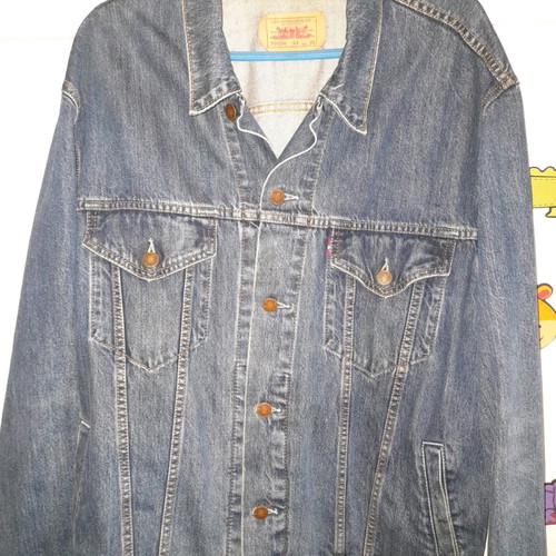 Levi's men's denim jacket like new, blue, size XL