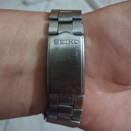 Seiko 5 Automatic 6309-8220 watch like new, vintage men's silver