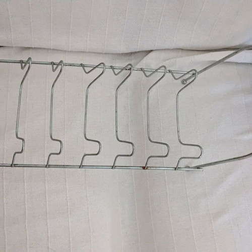 Dish rack used, 7-position drying stand