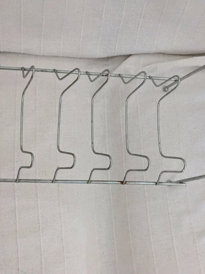 Dish rack used, 7-position drying stand