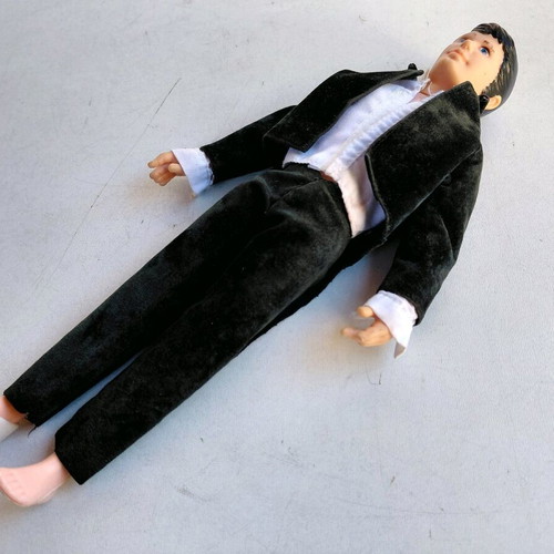 Bibi Bo John John Groom 1983 used, velvet outfit