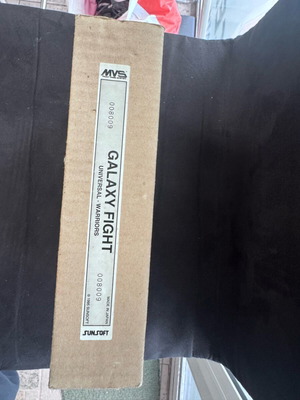 MVS SNK Galaxy Fight like new with stickers, booklet and box
