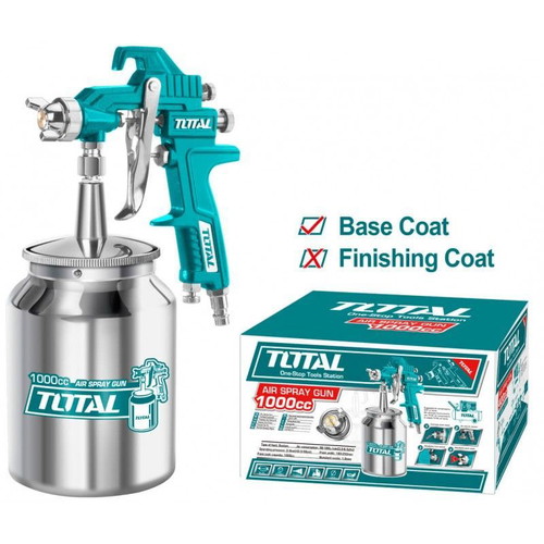 Paint spray gun with bottom container new