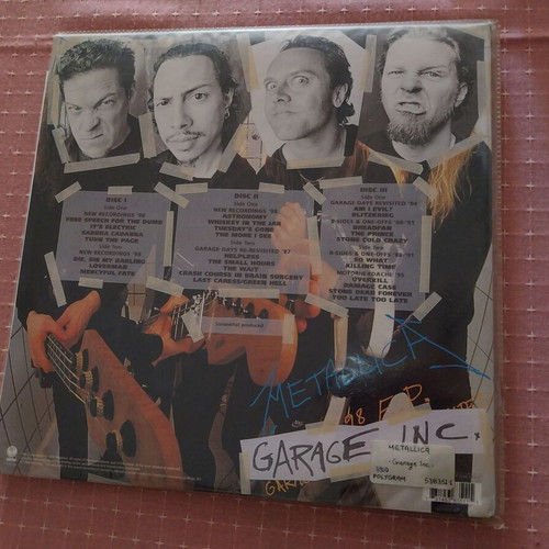 Metallica Garage Inc. 3LP like new, metal