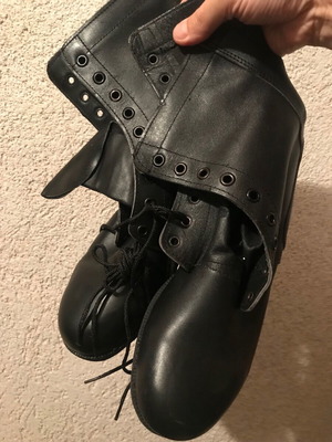 Military boots like new size 45