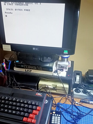 Oric Atmos 48K used 8-bit home computer