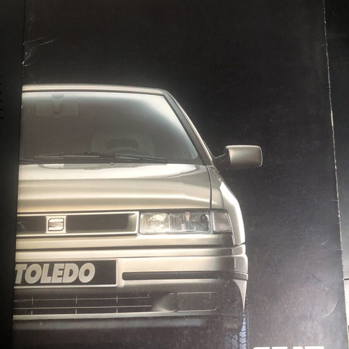 Seat Toledo Mk1 brochure used, collectible 1992–1993