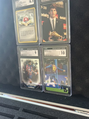 Football and Pokemon trading cards