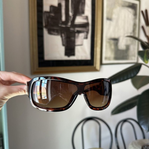 Y2K sunglasses like new, brown