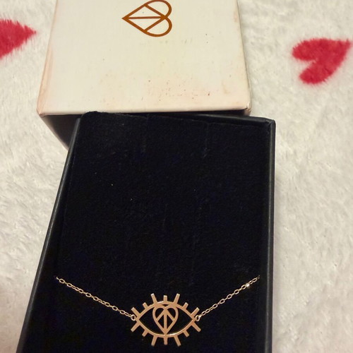 The Eye of Love Necklace Gold like new by Doukissa Nomikou