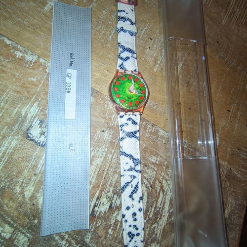 Swatch GP108 First Adam & Eve wristwatch 1994