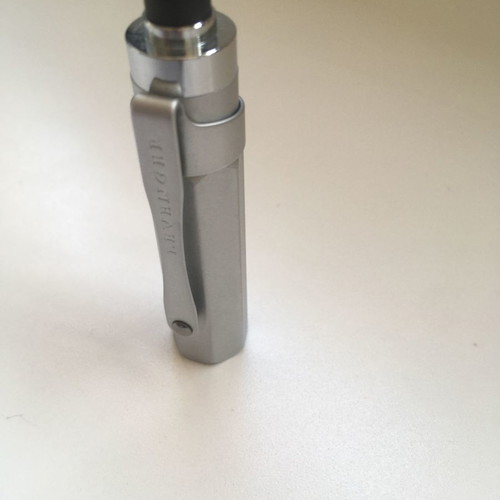 Levenger L-Tech 3.0 Rollerball used with stylus and metal case
