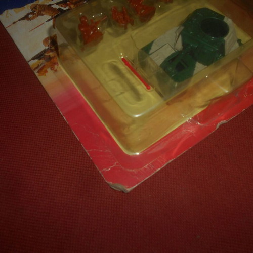 Code Zero Army Tank Set Mattel 1989 used