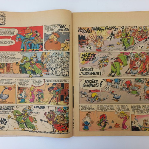 Tintin comic used, large format, year 1971