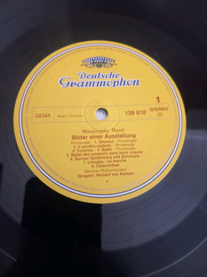 Berliner Philharmoniker vinyl record used, classical music